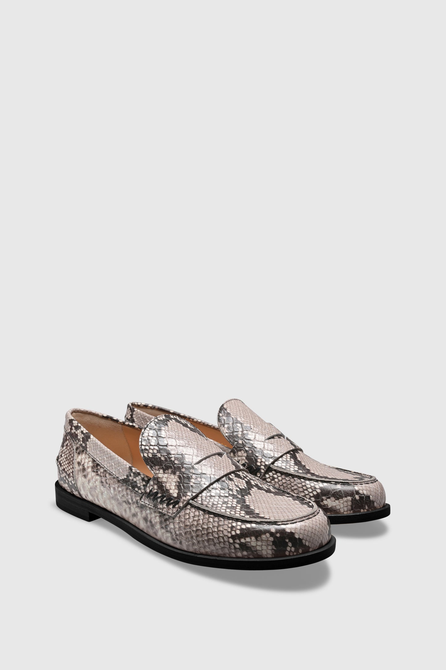 Loafer 9250 Pitone Stampato Roccia