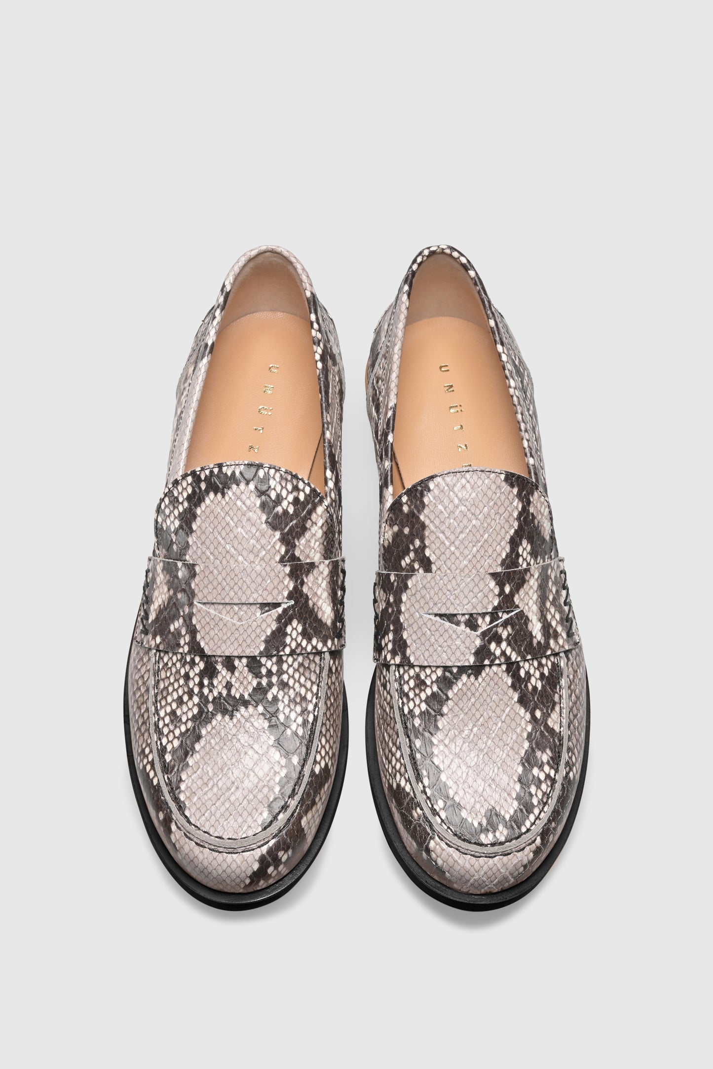 Loafer 9250 Pitone Stampato Roccia