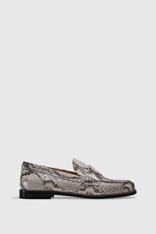 Loafer 9250 Pitone Stampato Roccia