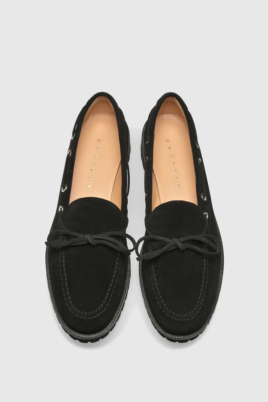 Loafer U125 Velour Black