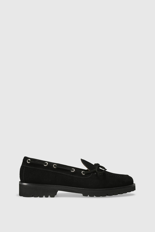 Loafer U125 Velour Black
