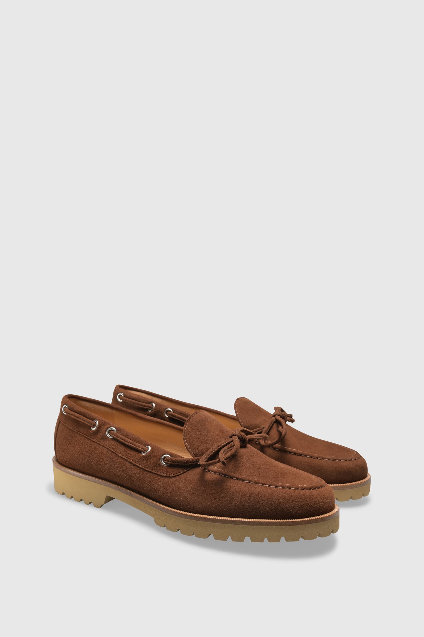 Loafer U125 Velour Cognac