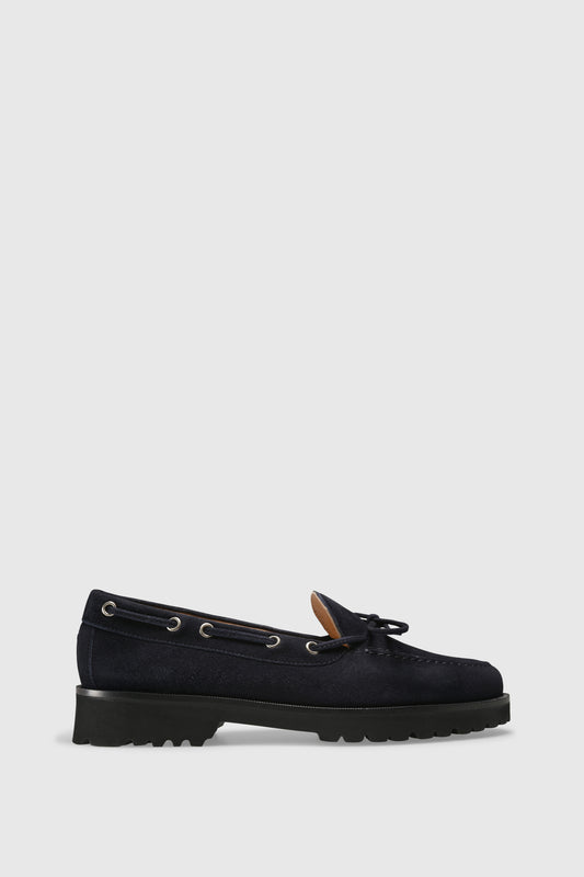 Loafer U125 Velour Navy