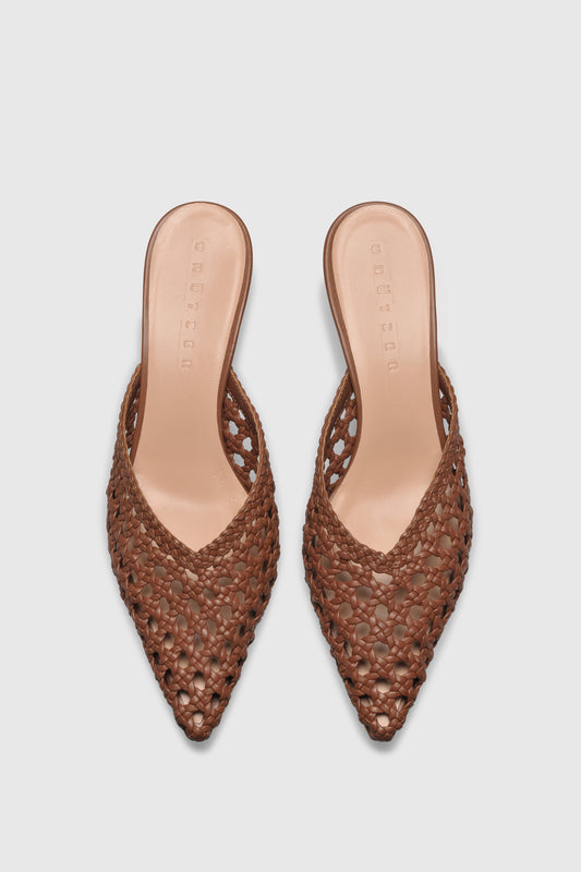 Mule 9327 Nappa Cognac