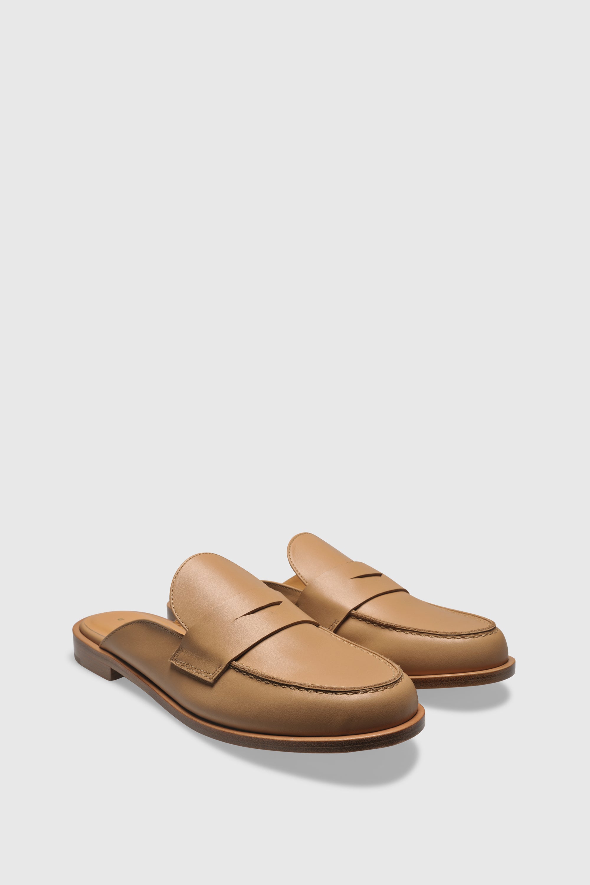 Un tzer Loafer Mule 9408 Vitello Light Beige un-tzer-loafer-mule-9408-vitello-light-beige