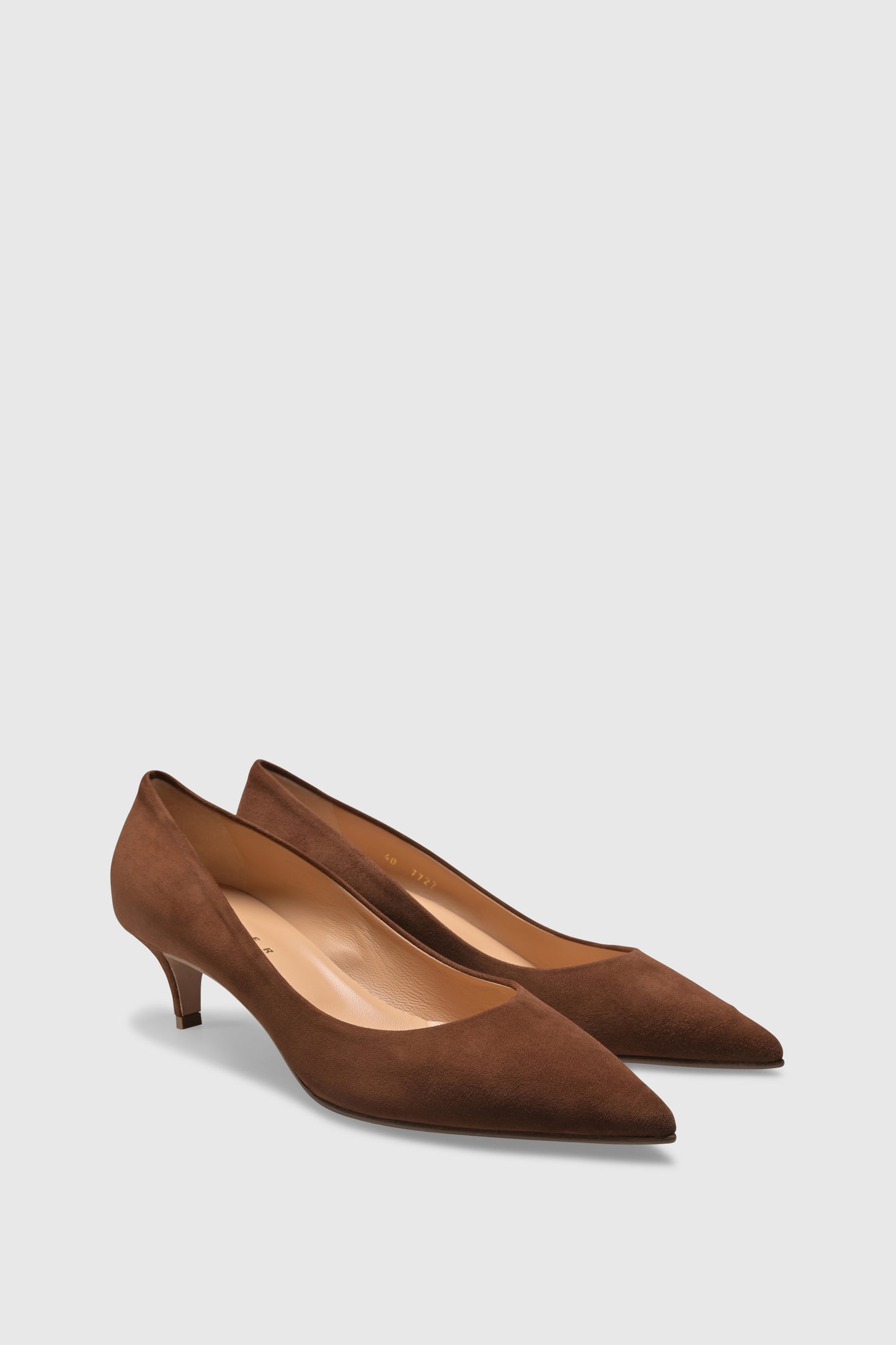 Pump 7727 Camoscio Cognac