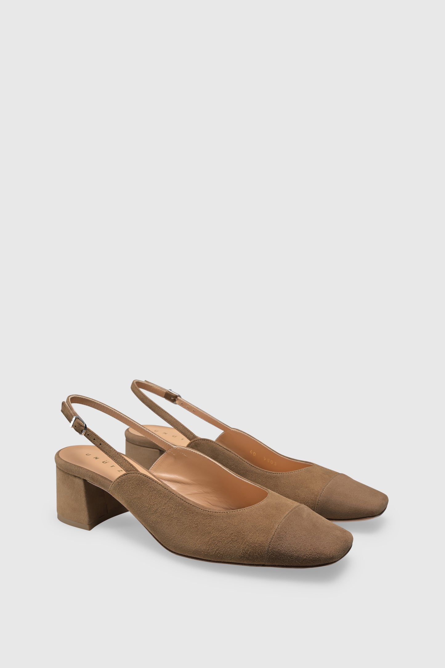 Slingback 9503 Camoscio Light Beige