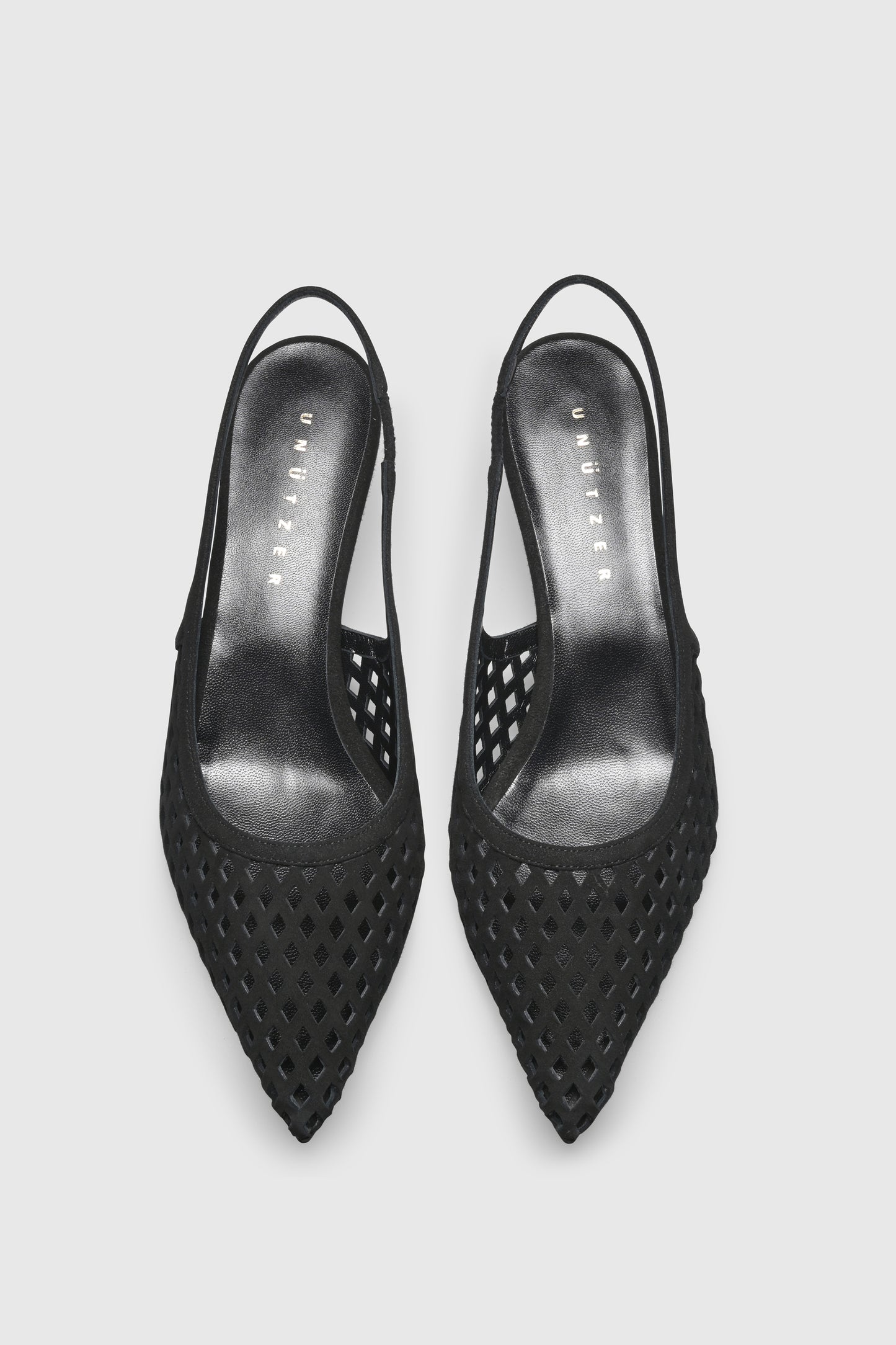 Slingback 9515 Camoscio Black