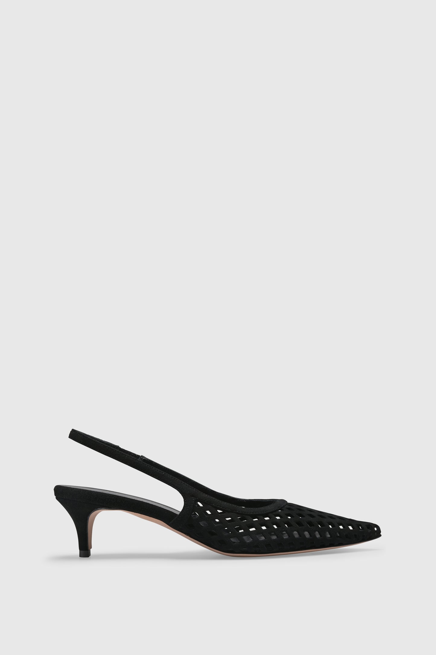 Slingback 9515 Camoscio Black