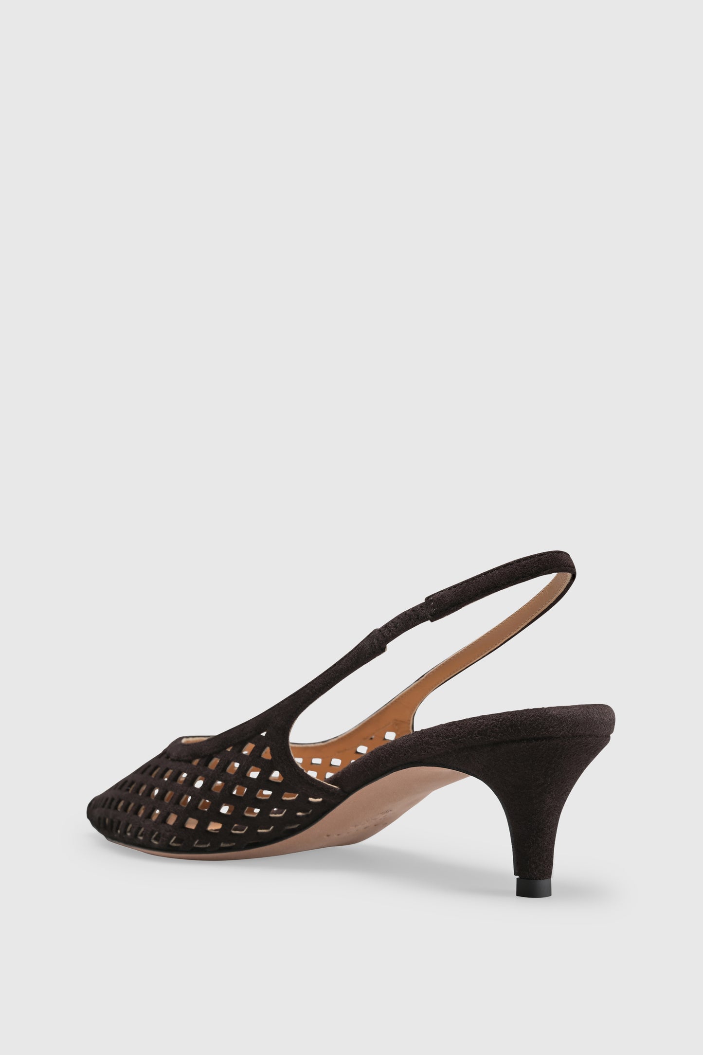 Slingback 9515 Camoscio Chocolate