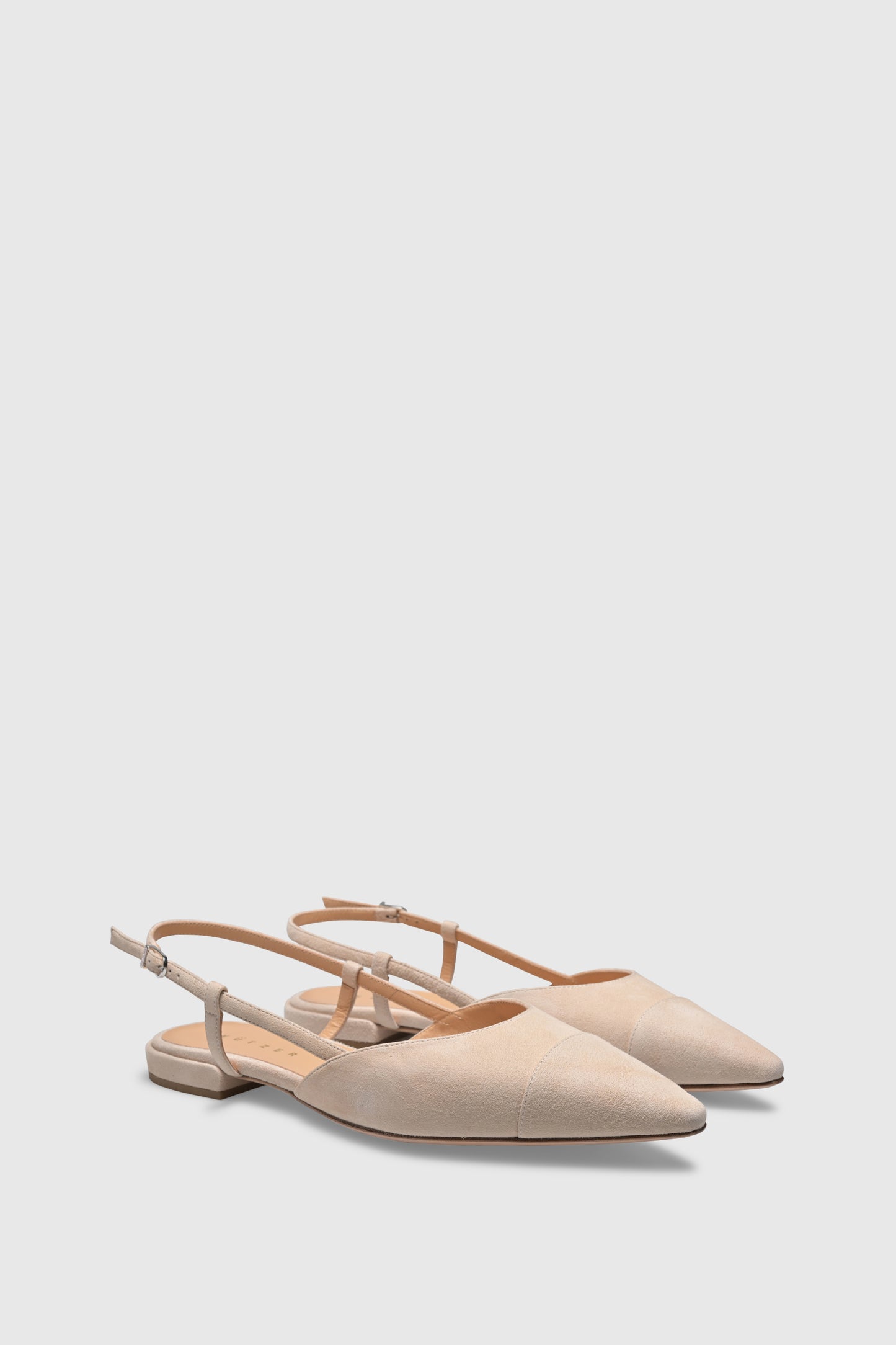 Slingback 8667 Camoscio Latte