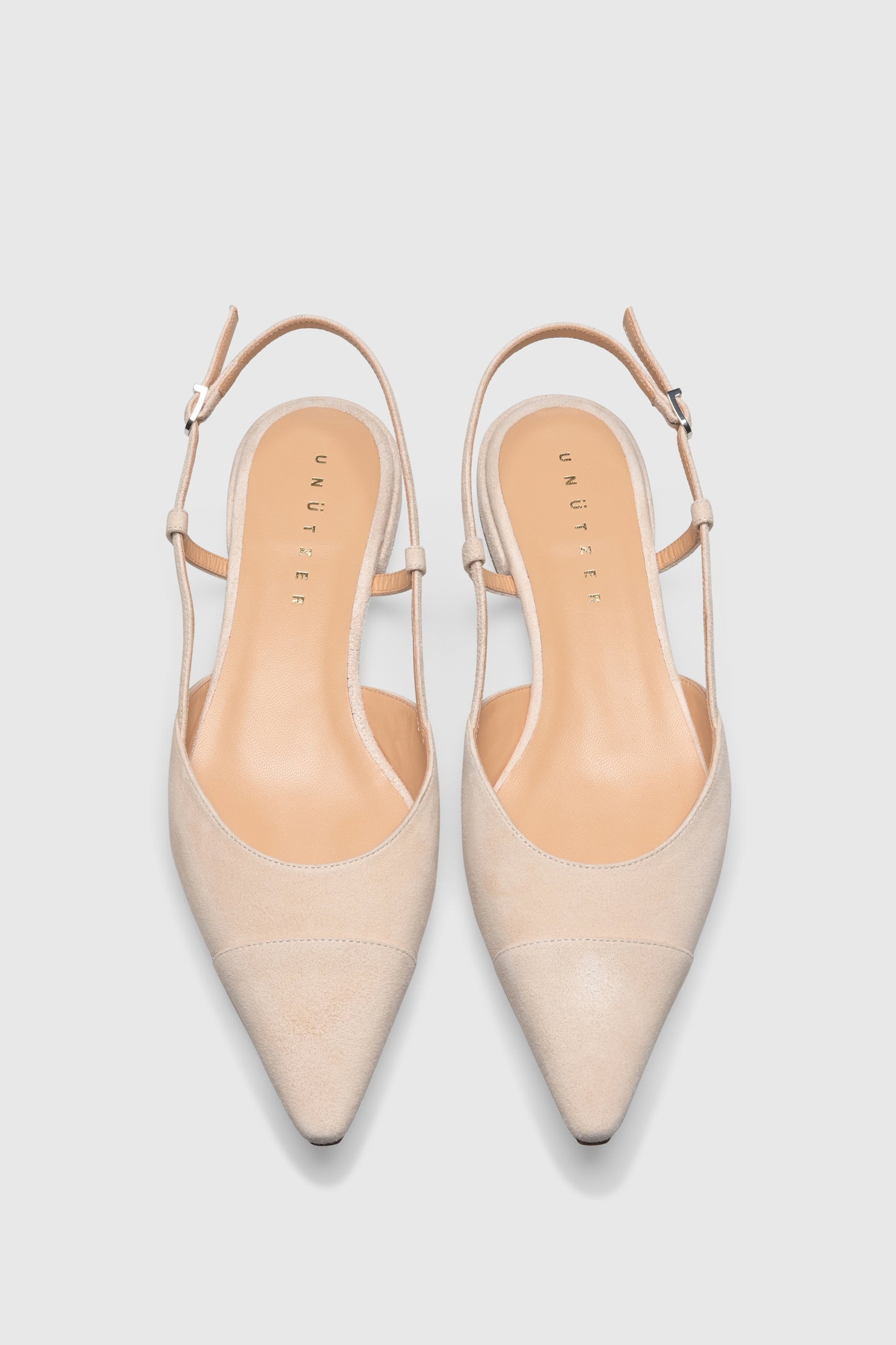 Slingback 8667 Camoscio Latte