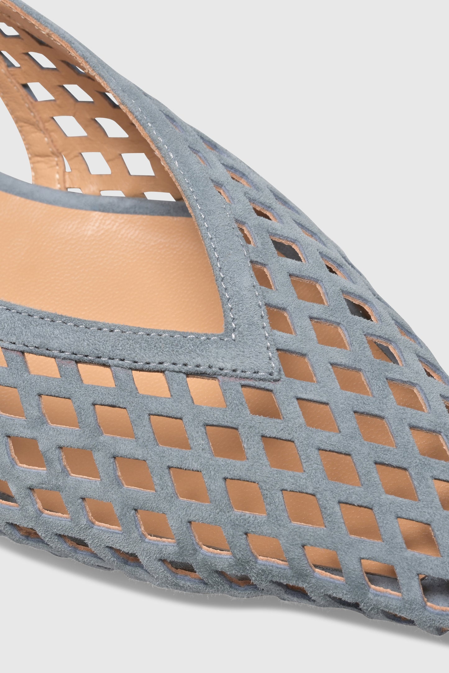 Slingback 9422 Camoscio Light Blue