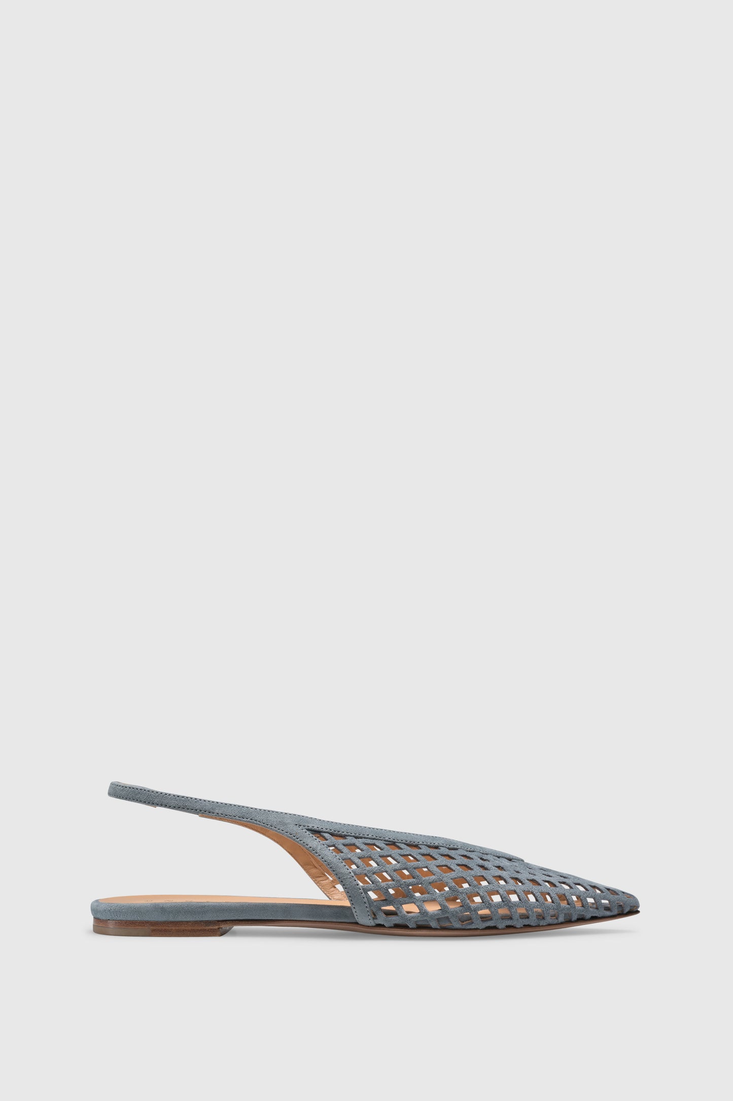 Slingback 9422 Camoscio Light Blue