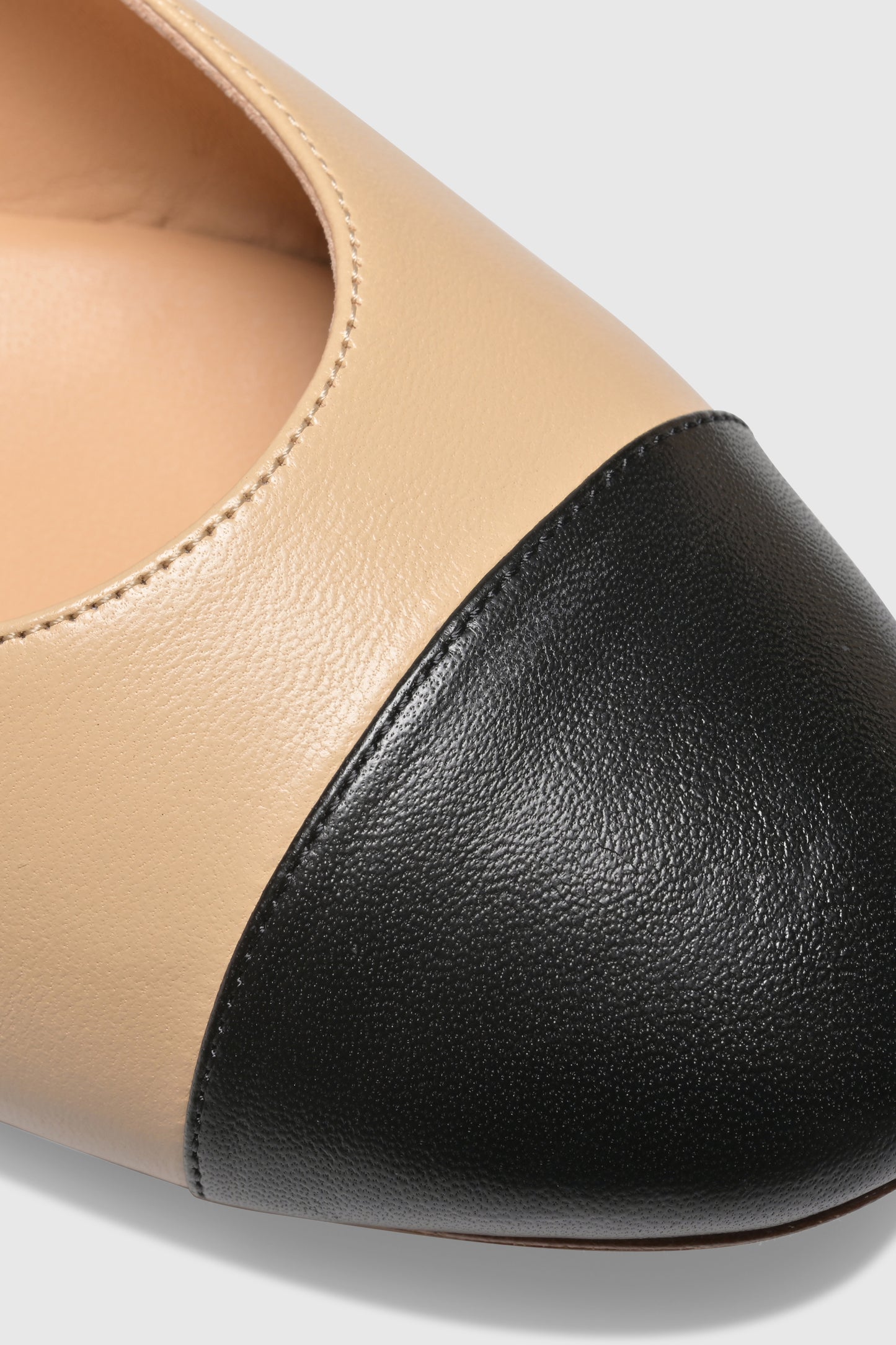 Slingback 9502 Nappa Beige Black