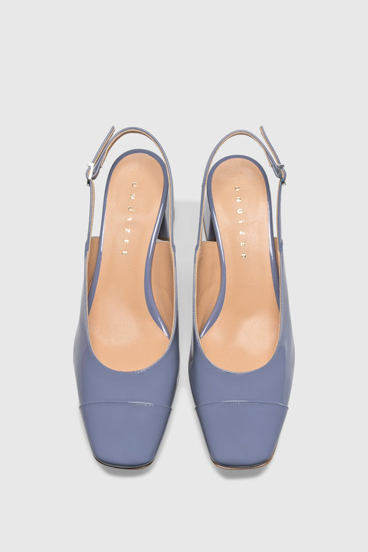 Slingback 9503 Vernice Light Blue