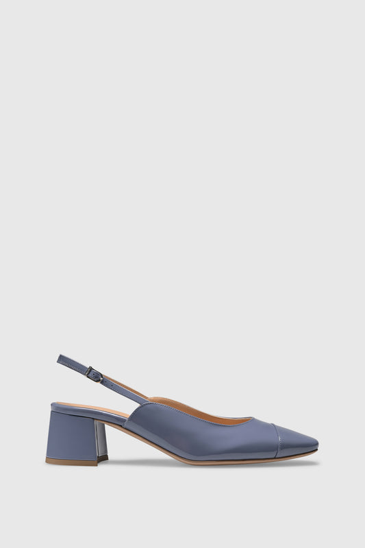 Slingback 9503 Vernice Light Blue