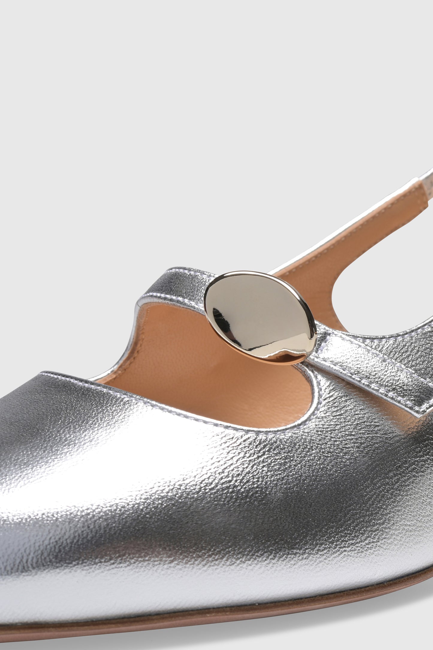 Slingback 9425 Laminato Silver