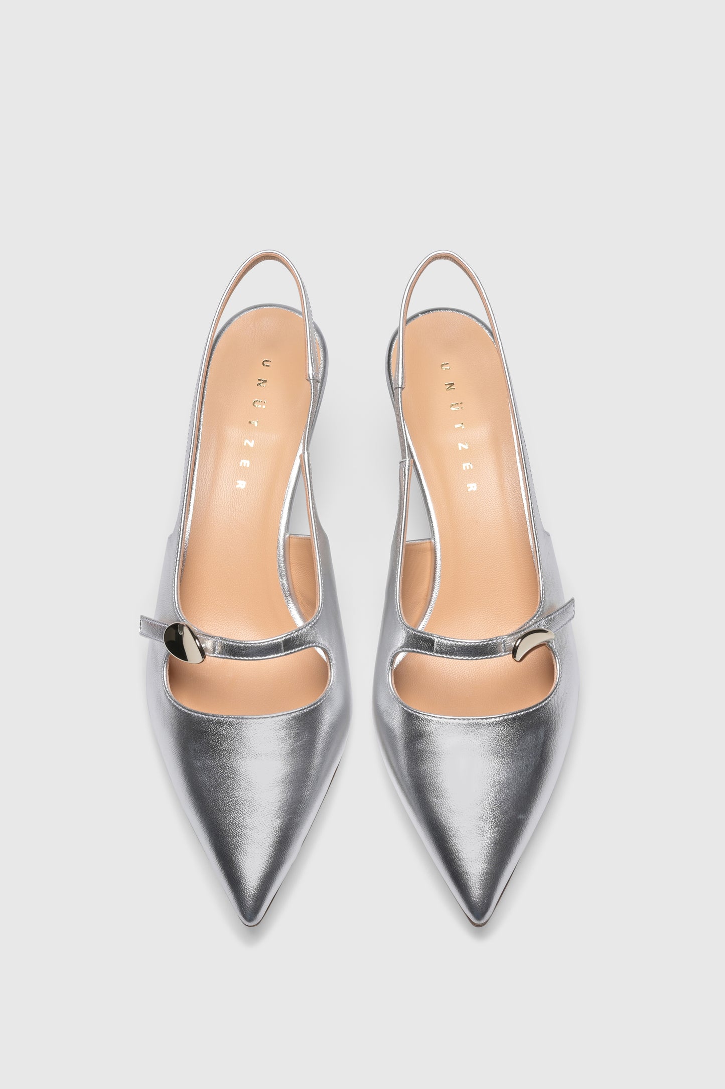 Slingback 9425 Laminato Silver