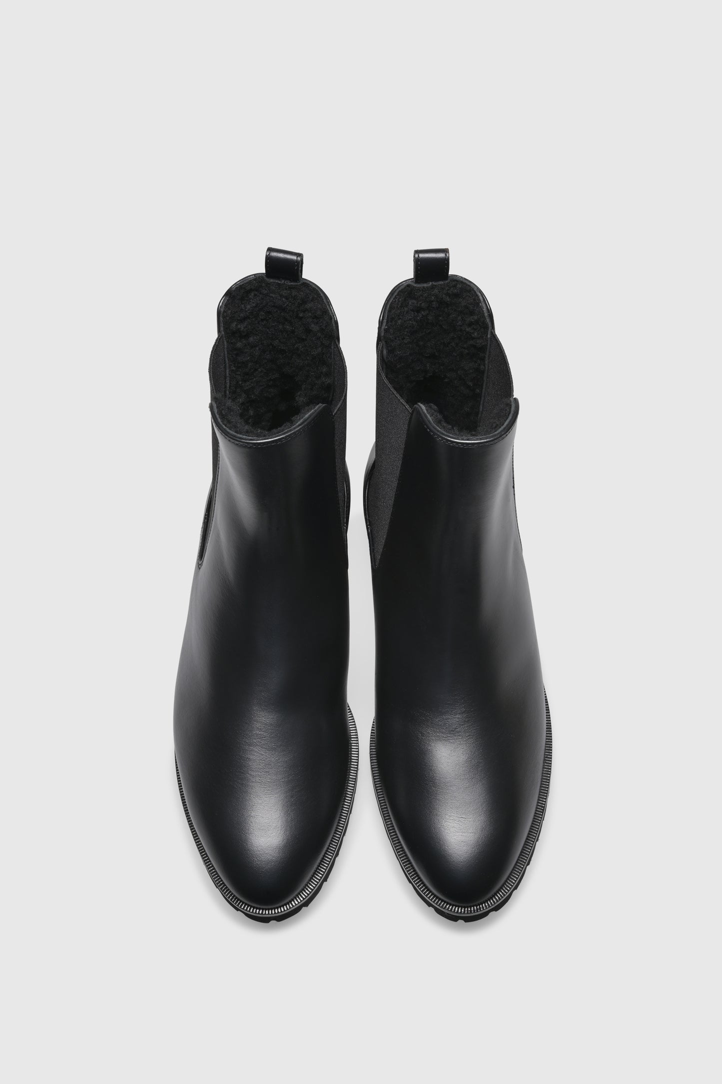 Stiefelette 7429 Vitello Black Shearling Black