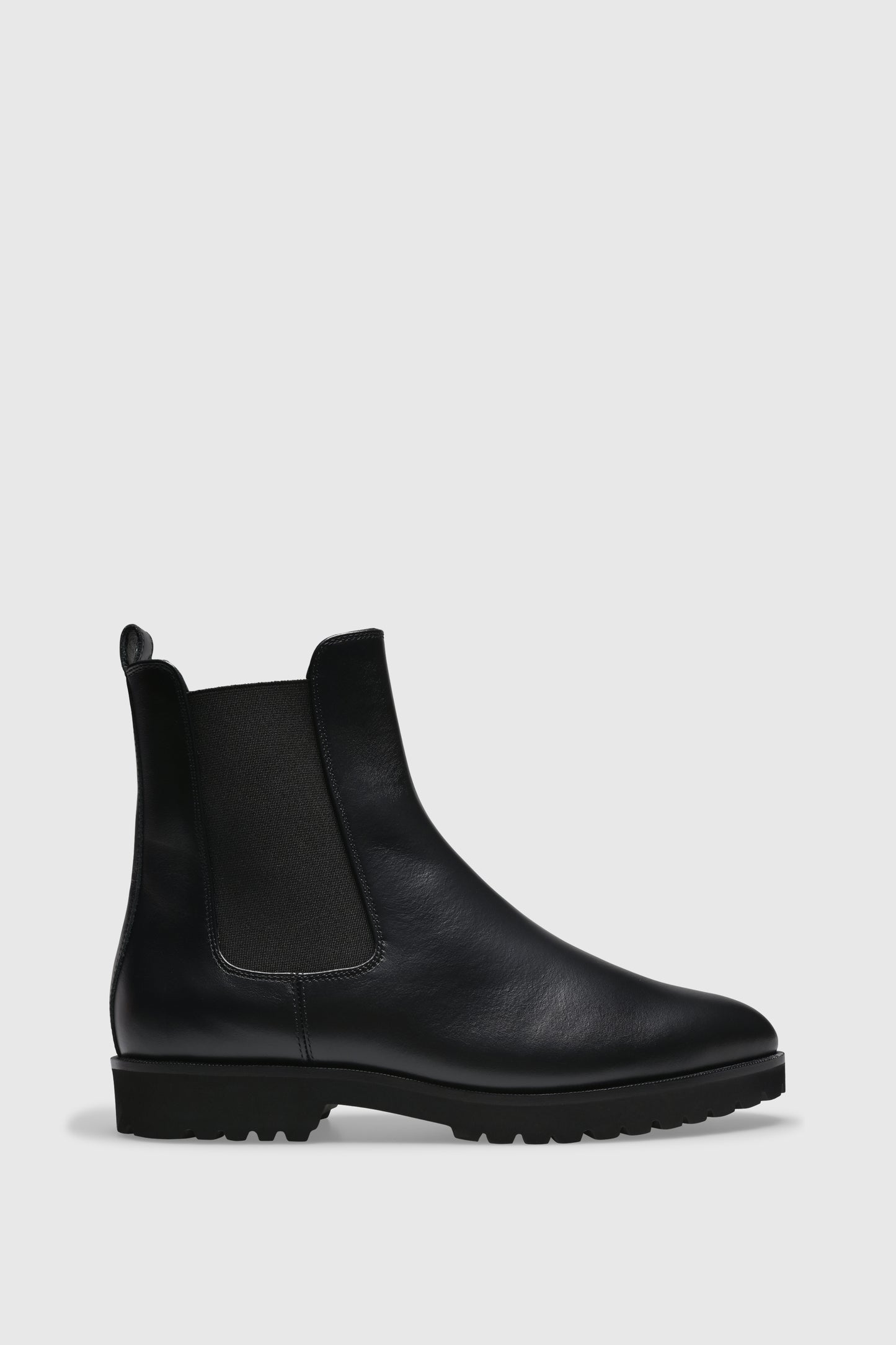 Stiefelette 7429 Vitello Black Shearling Black