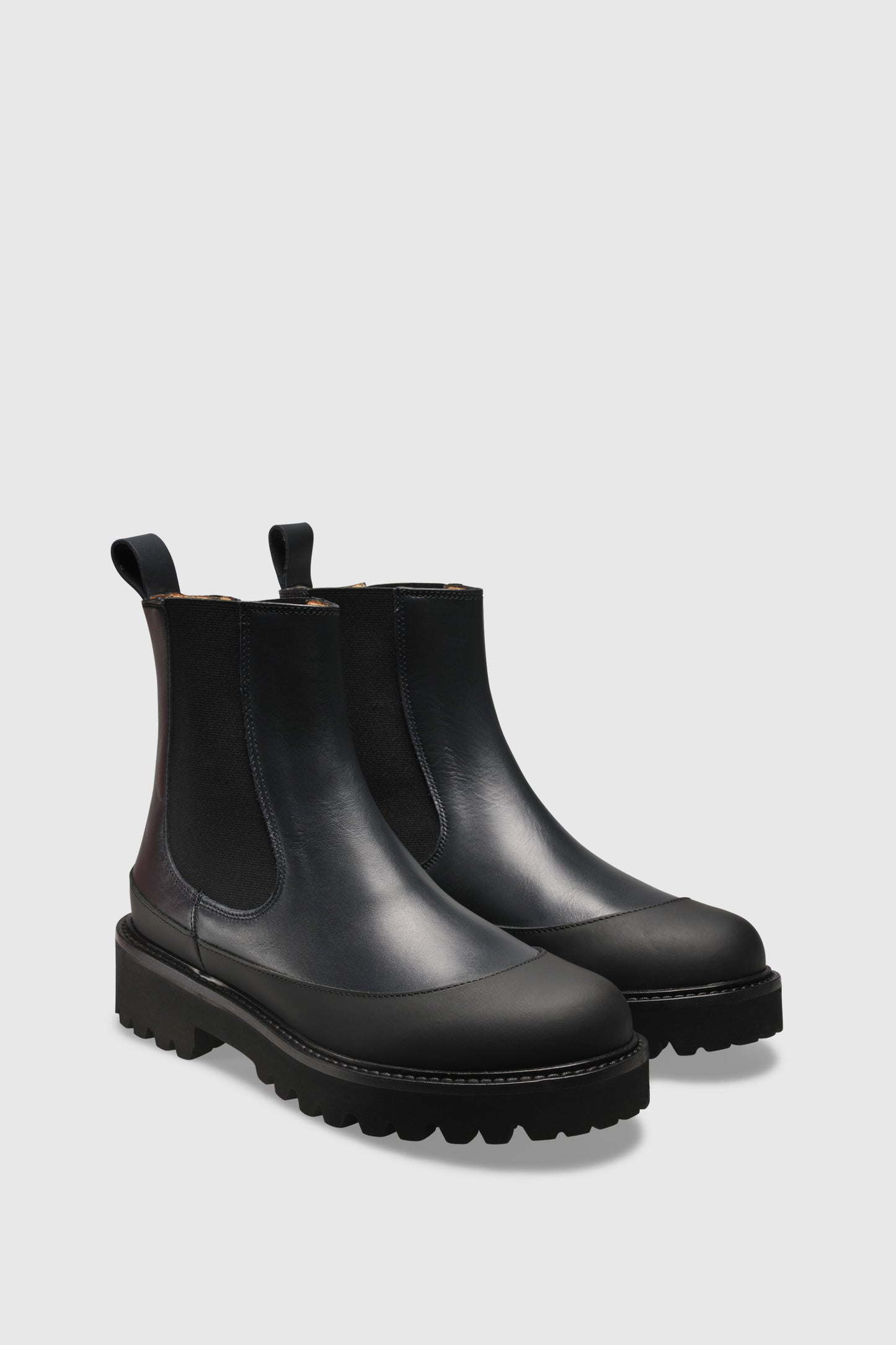 Ankle boots 8106 Vitello Navy Black 