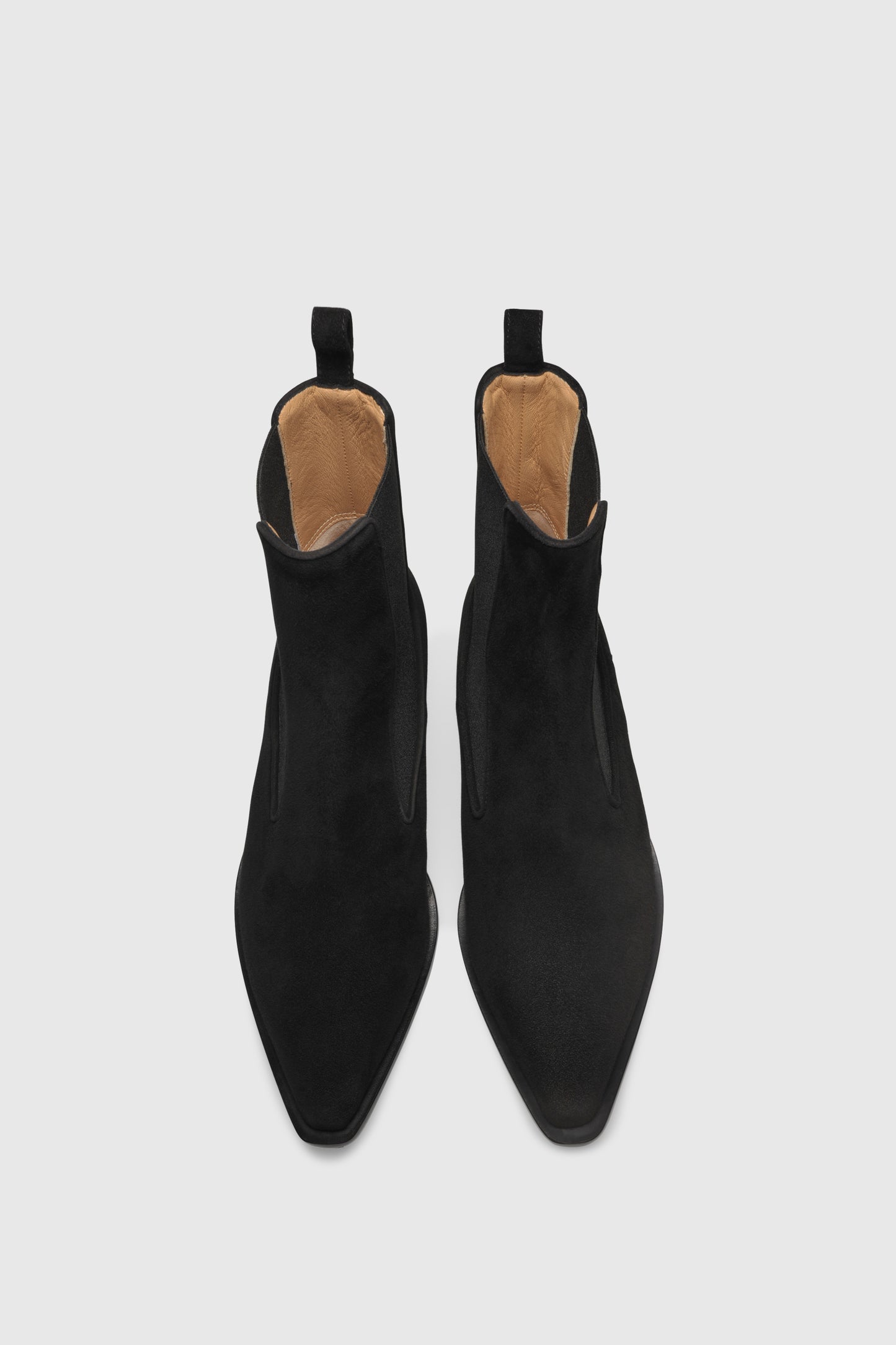 Ankle boots 9346 Velour Black