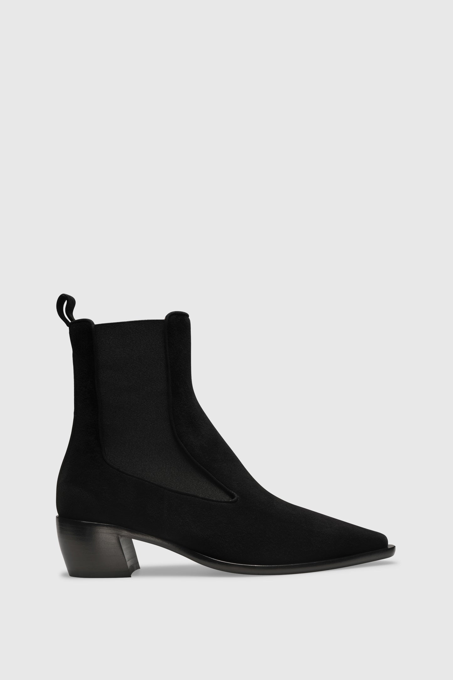 Ankle boots 9346 Velour Black