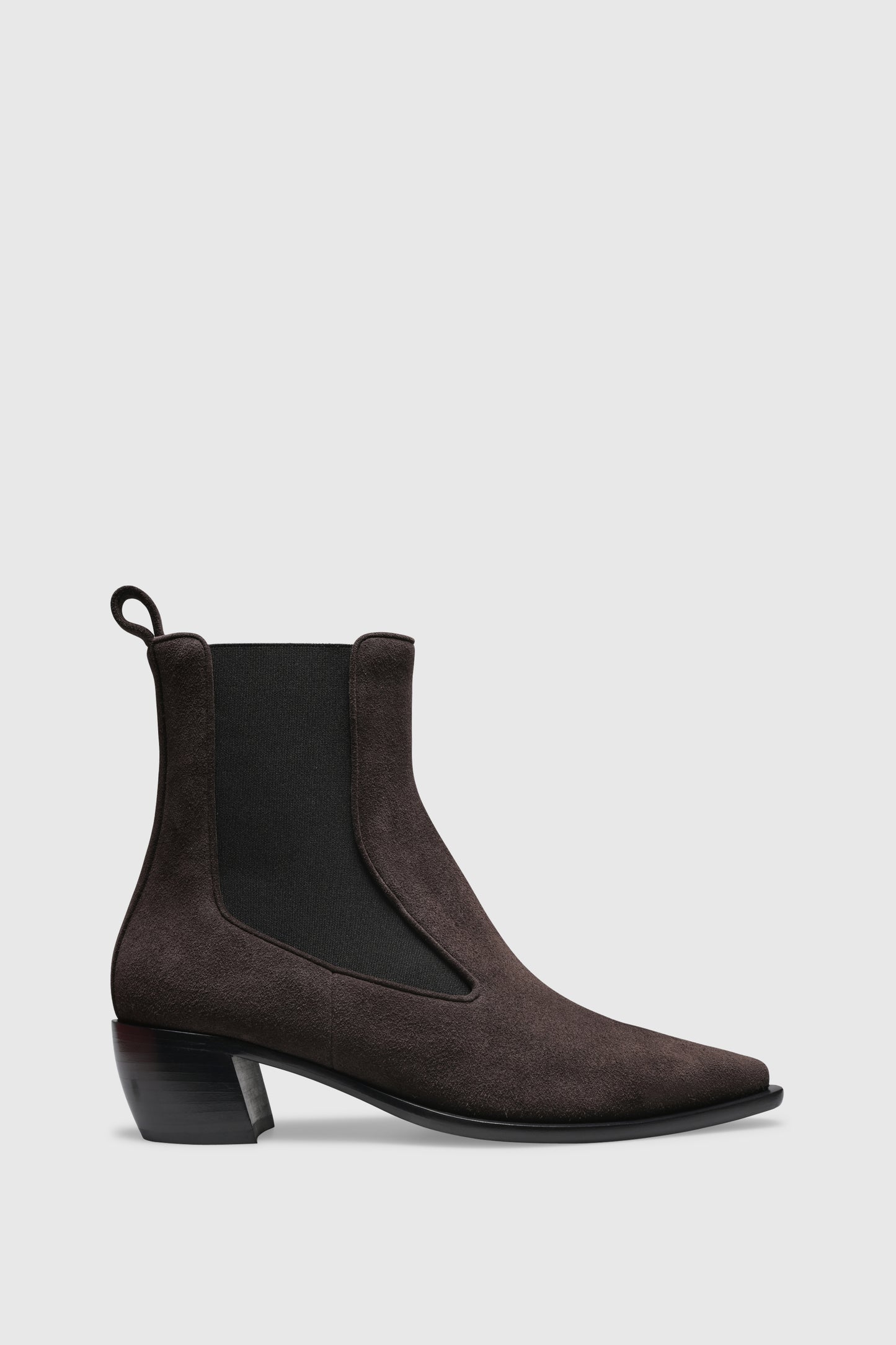 Ankle boots 9346 Velor Chocolate