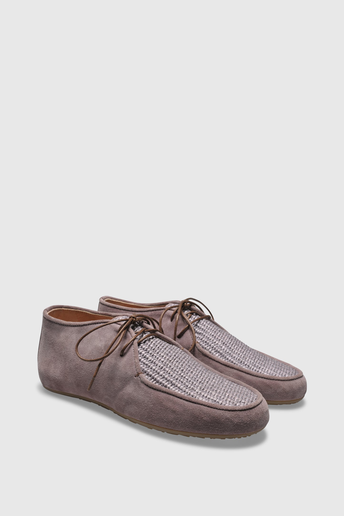 Ankle boots U300 Velor Raffia Viola