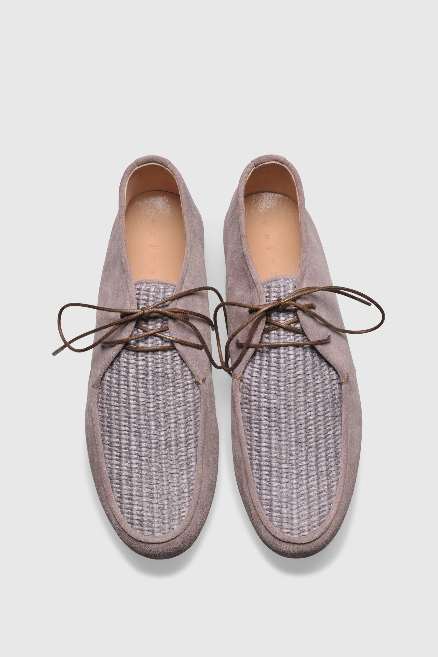Ankle boots U300 Velor Raffia Viola