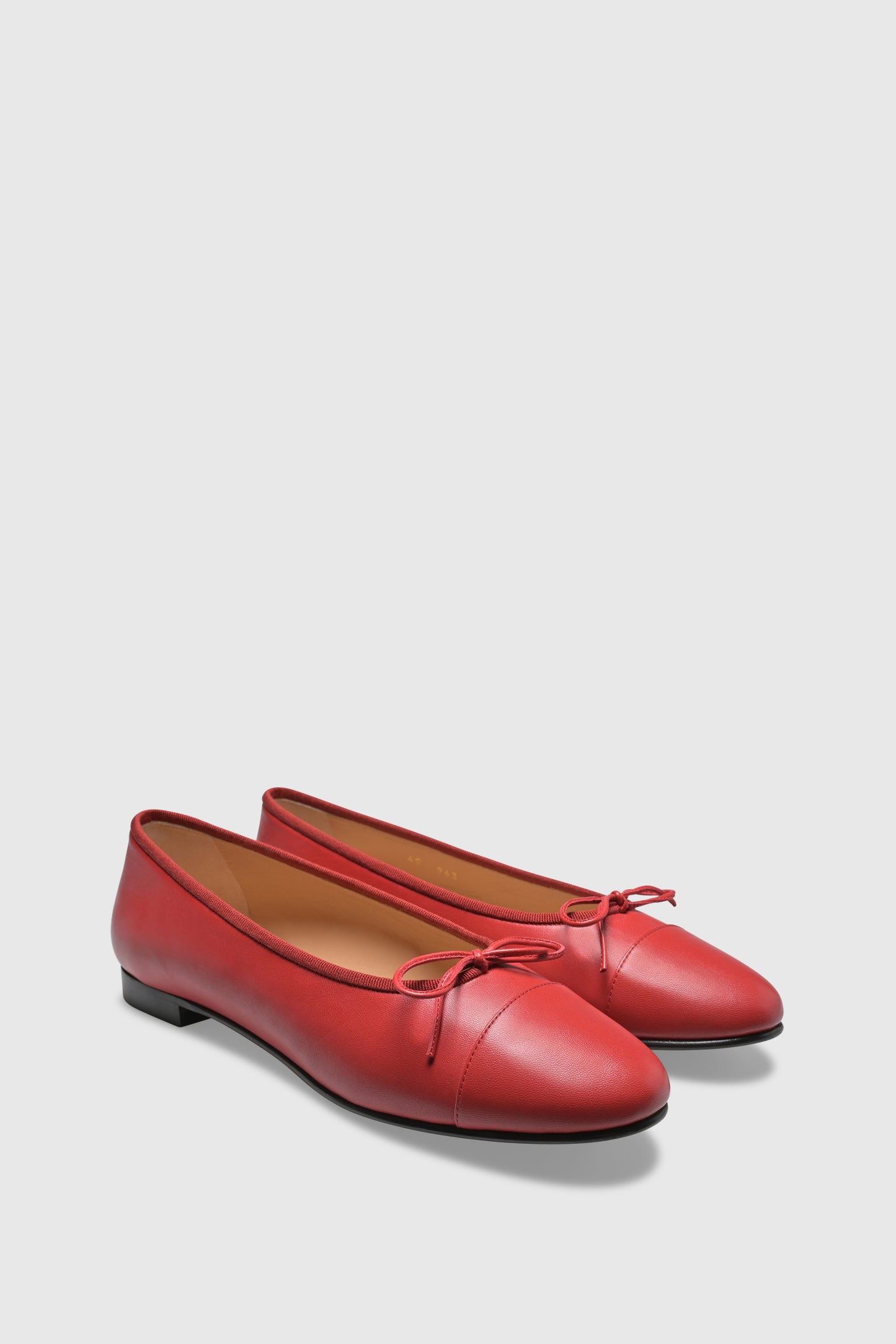 Ballerina 963 Nappa Cherry