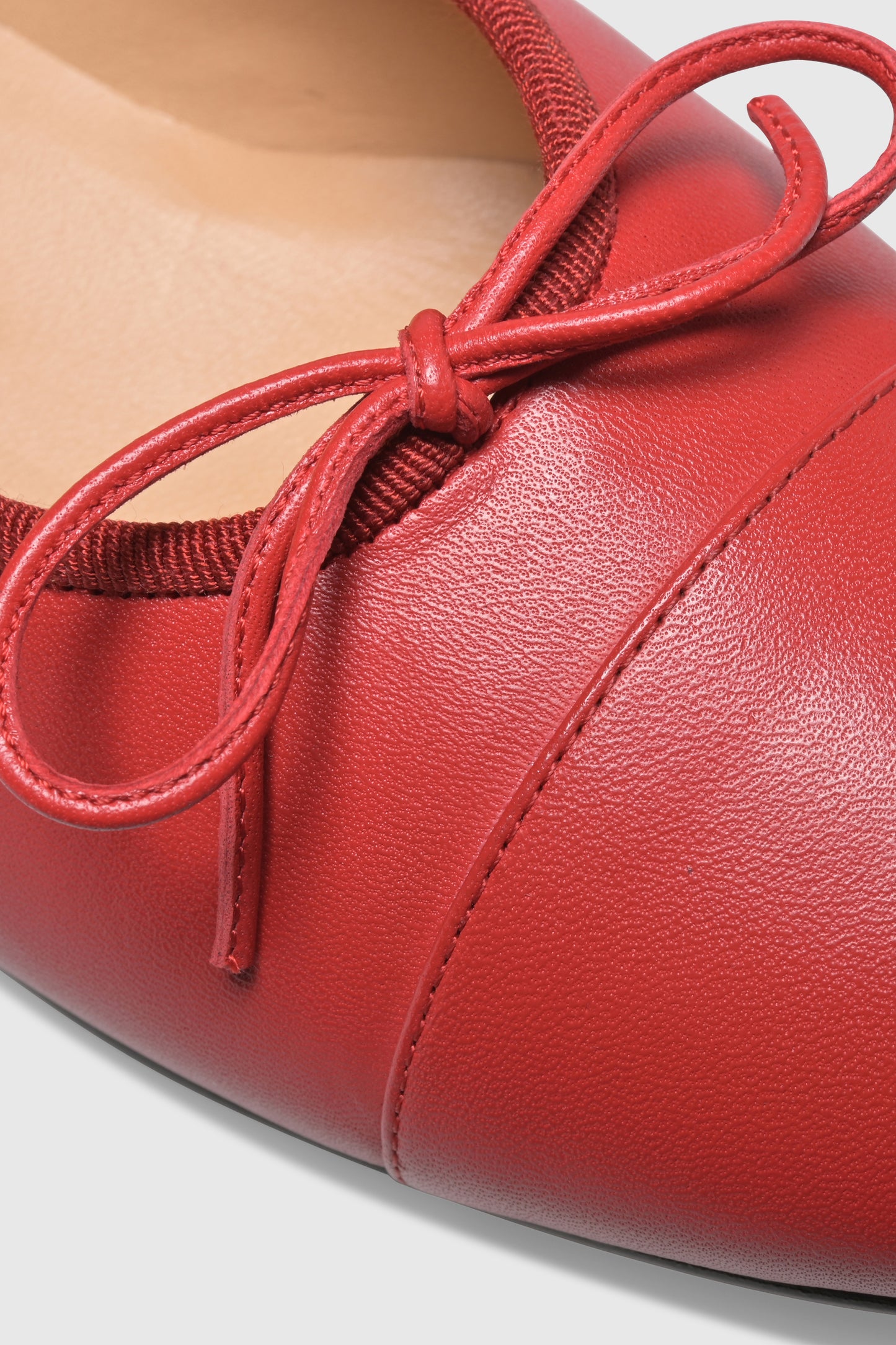 Ballerina 963 Nappa Cherry