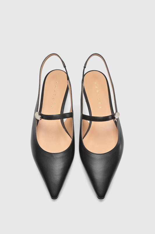 Slingback 9402 Nappa Black