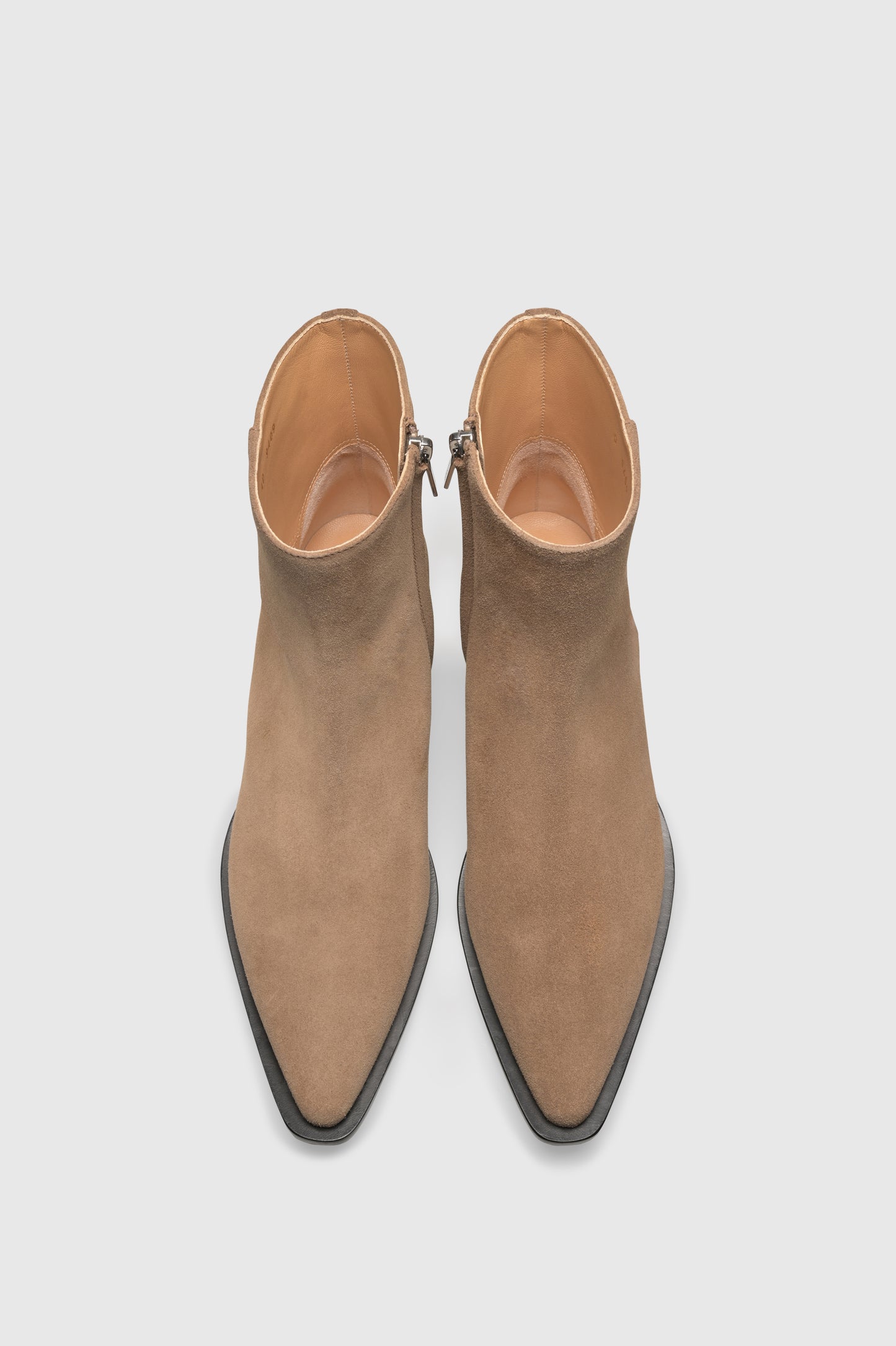 Stiefelette 9409 Velour Taupe