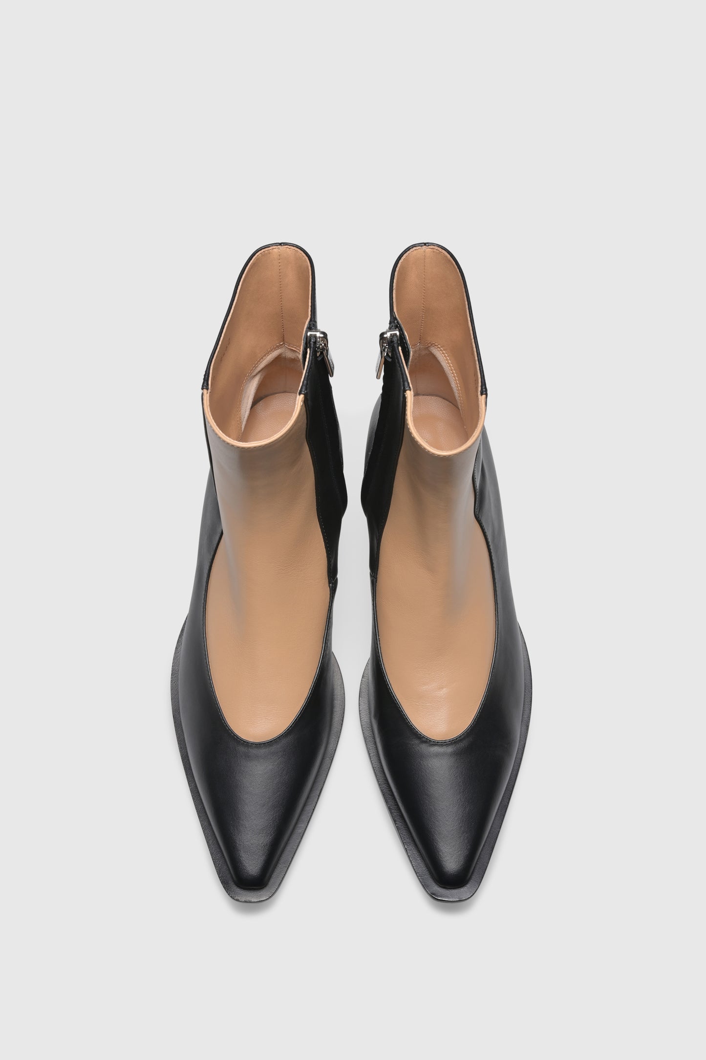 Ankle boots 9462 Vitello Black Beige