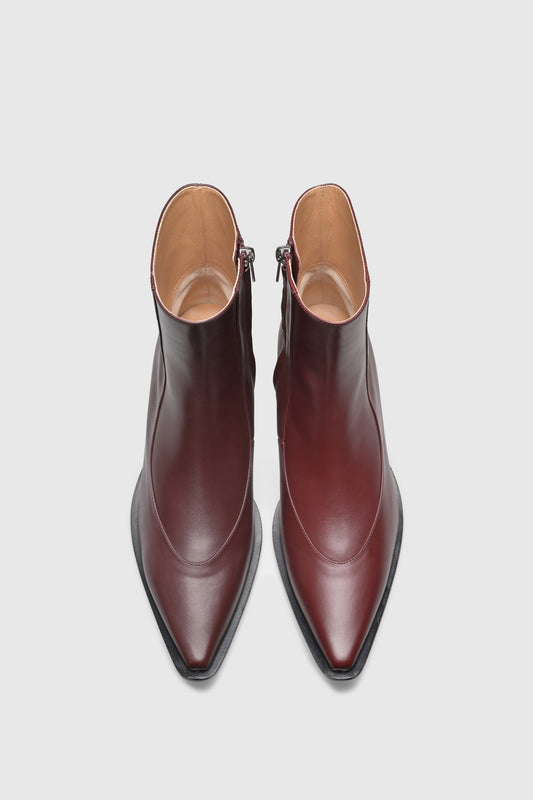 Stiefelette 9462 Vitello Bordeaux