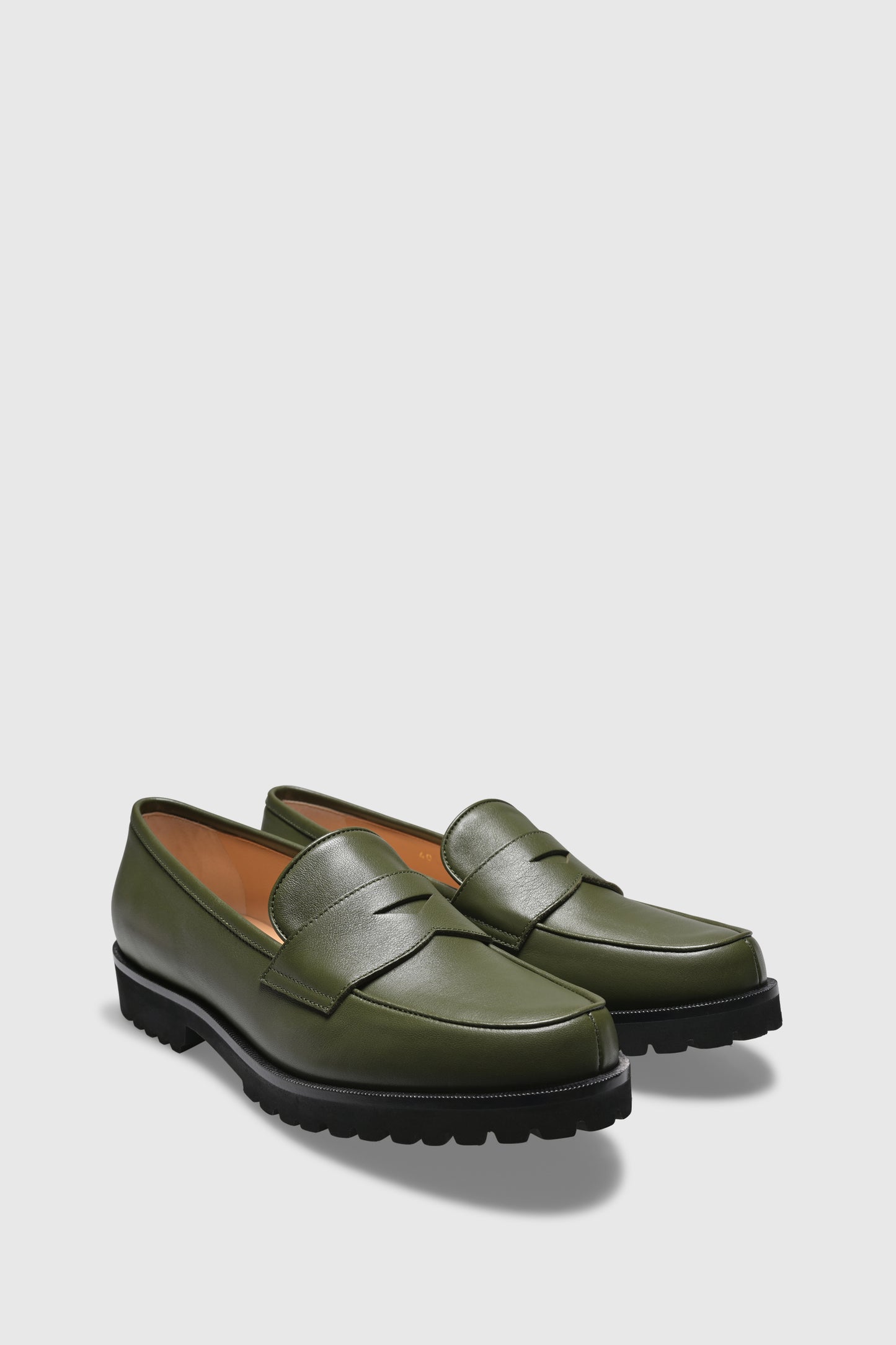 Loafers 1336 Vitello Racing Green