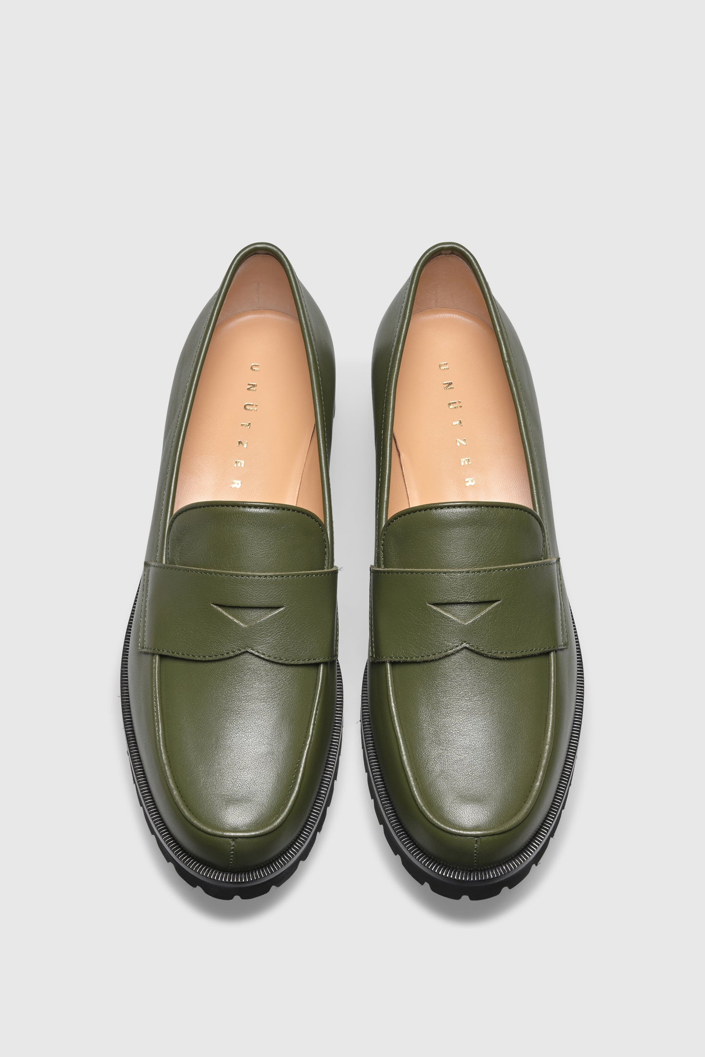 Loafers 1336 Vitello Racing Green