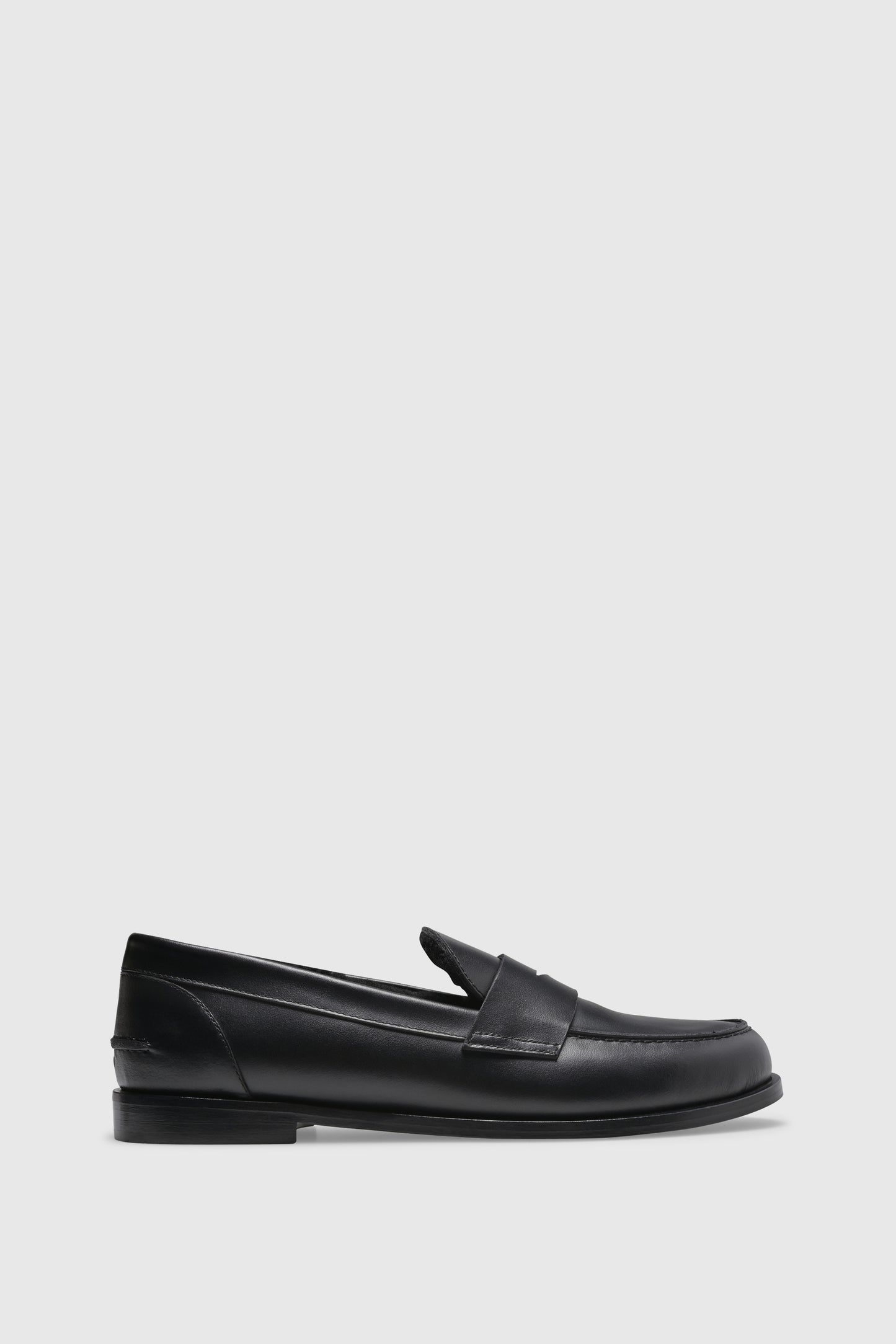 Loafers 9464 Vitello Shearling Black