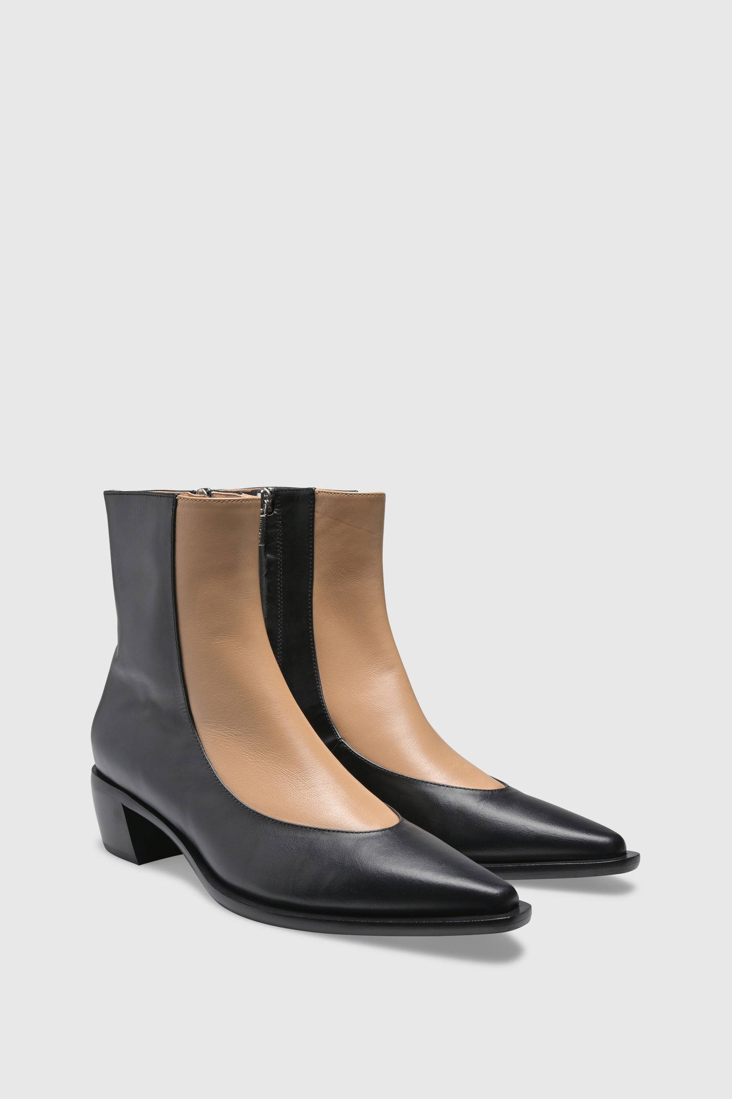 Ankle boots 9462 Vitello Black Beige