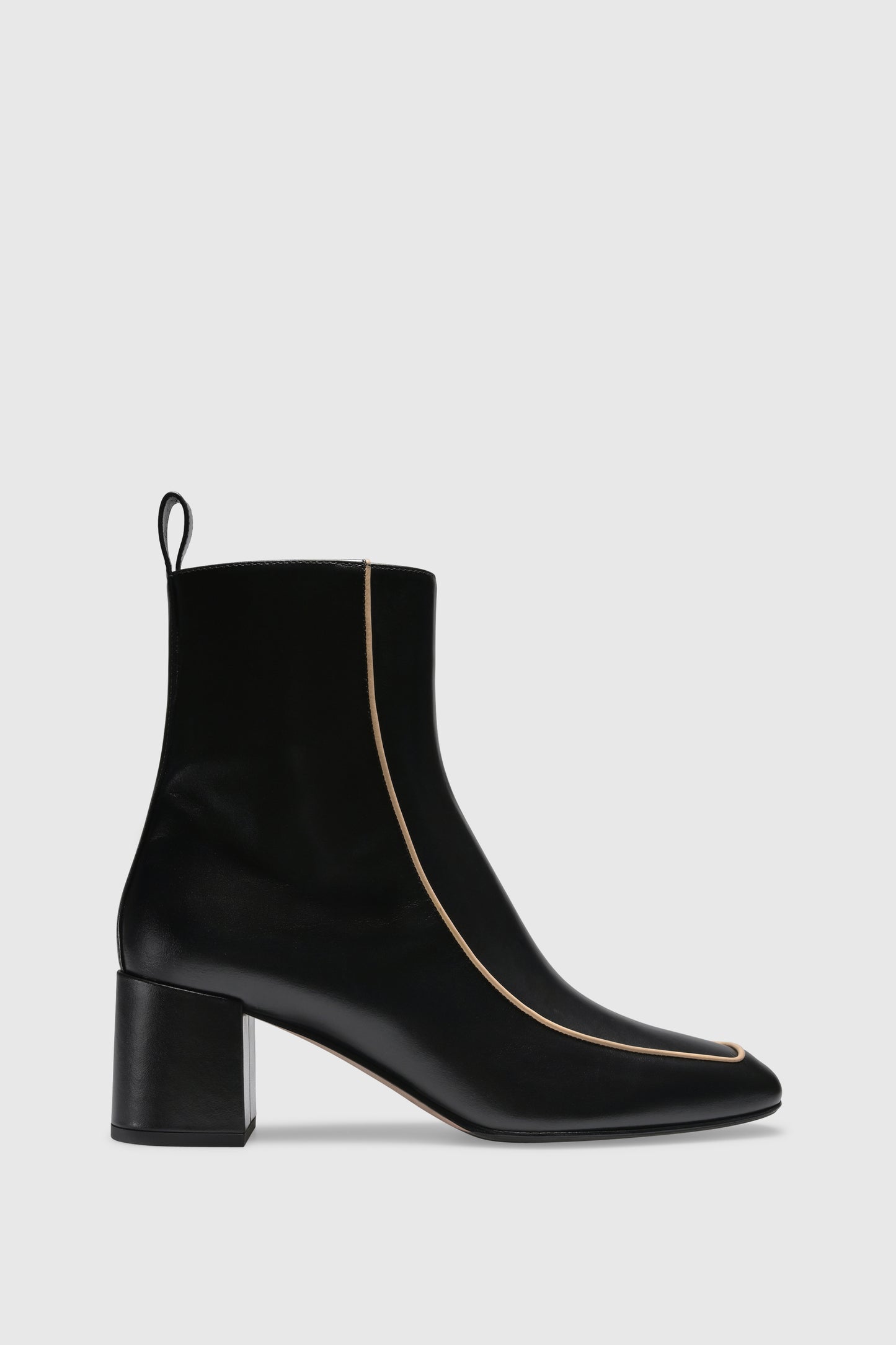 Ankle boots 9466 Vitello Black Beige