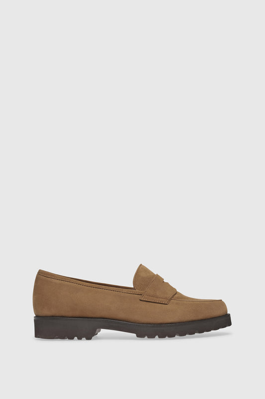 Loafer 1336 Velour Taupe