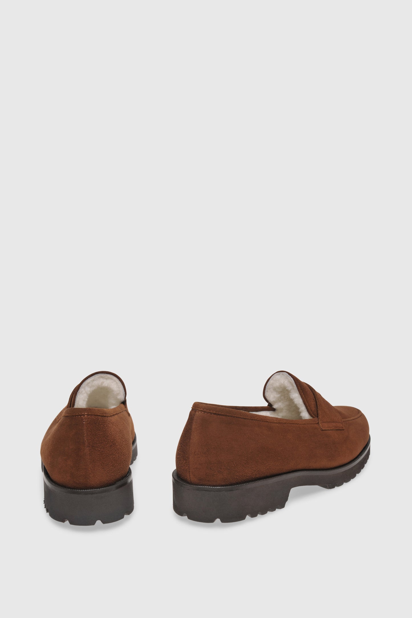 Loafer 1471 Camoscio Cognac Shearling Latte 