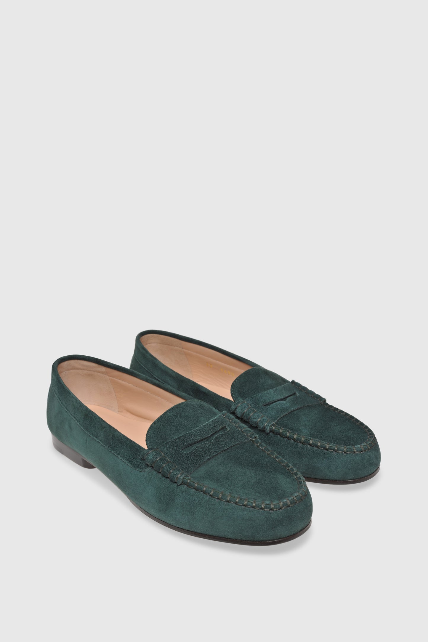 Loafer 1490 Camoscio Pino Scuro