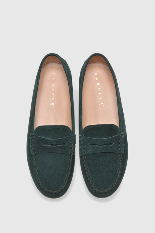 Loafer 1490 Camoscio Pino Scuro