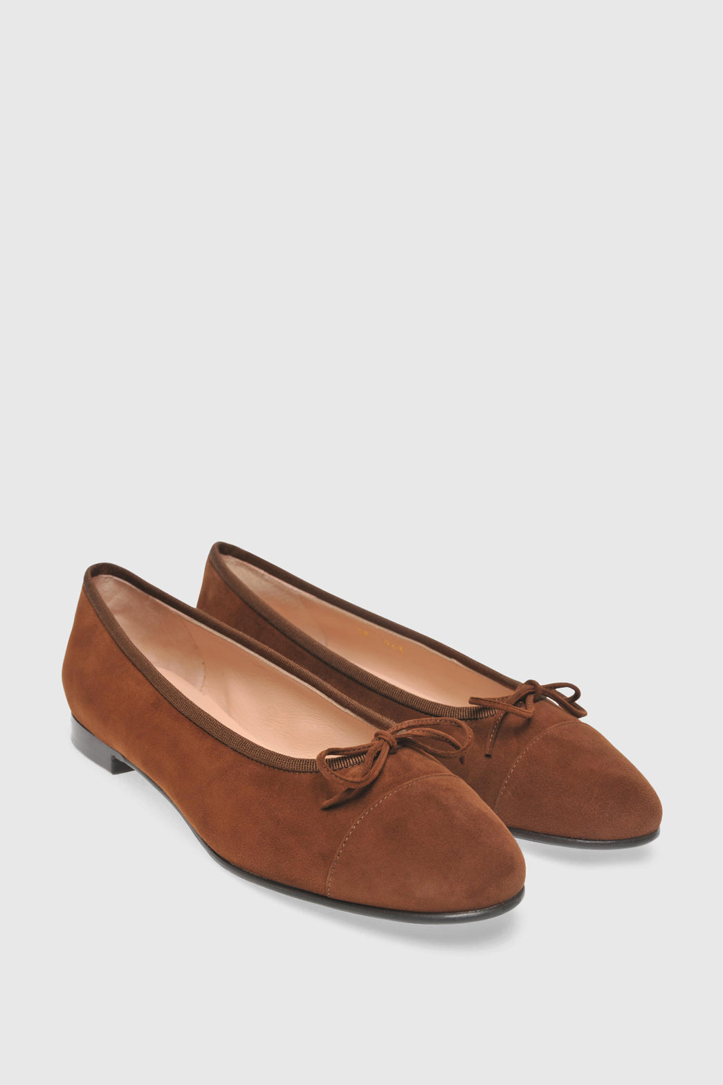 Ballerina 963 Camoscio Cognac