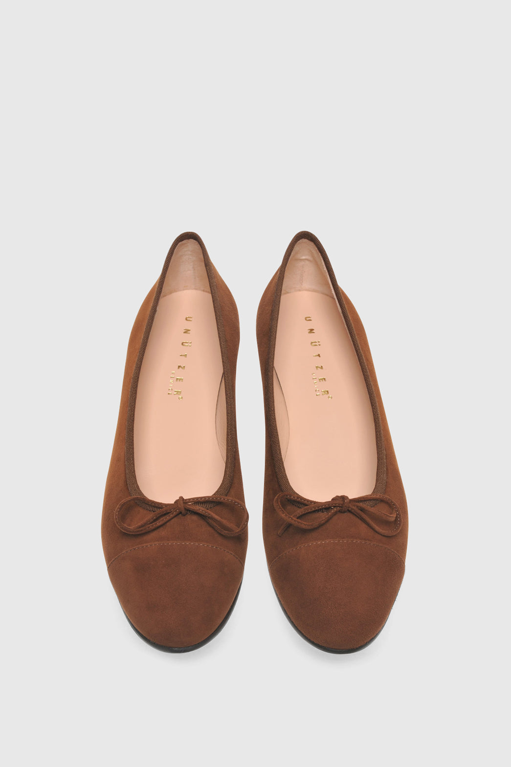 Ballerina 963 Camoscio Cognac