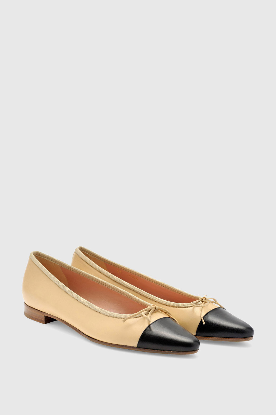 Ballerina 2056 Nappa Beige Black