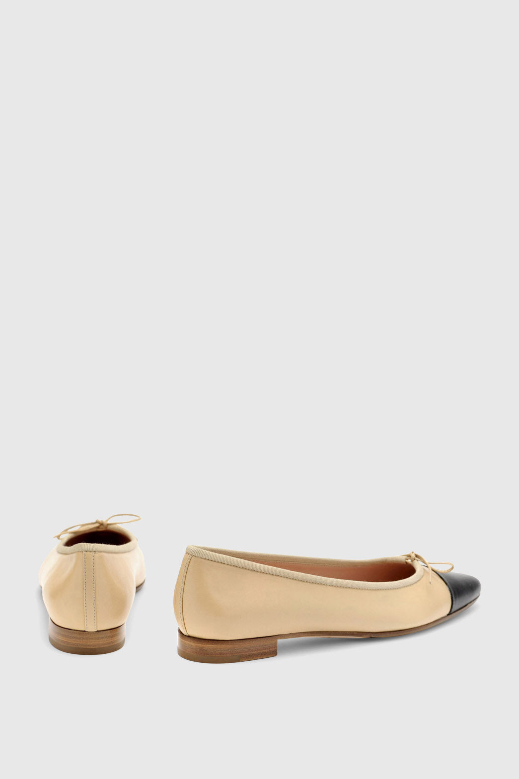 Ballerina 2056 Nappa Beige Black